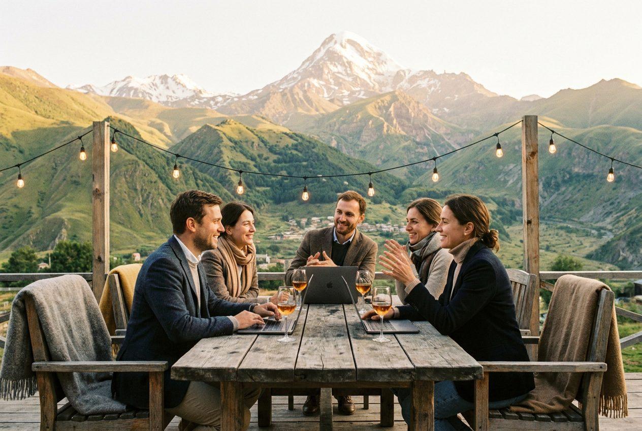 Трёхдневный team building в Казбеги для IT-компании — 2
